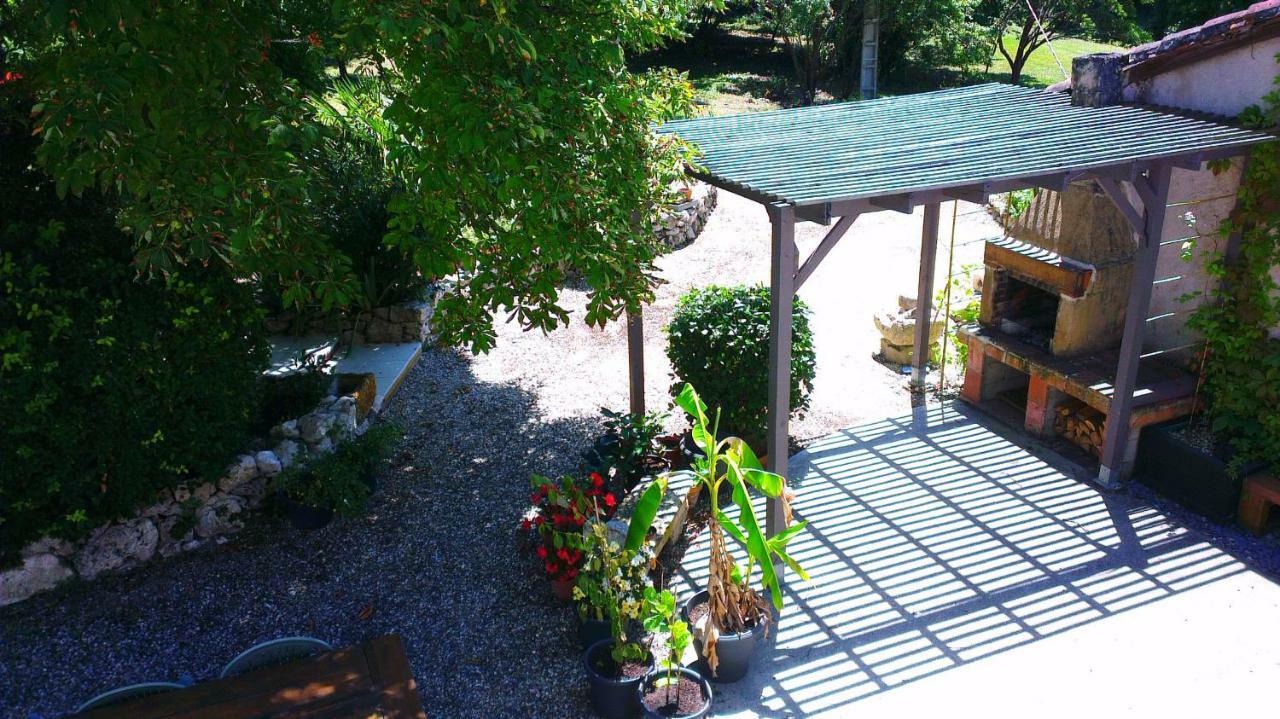 Bed and Breakfast Au Garcin La Romieu Esterno foto