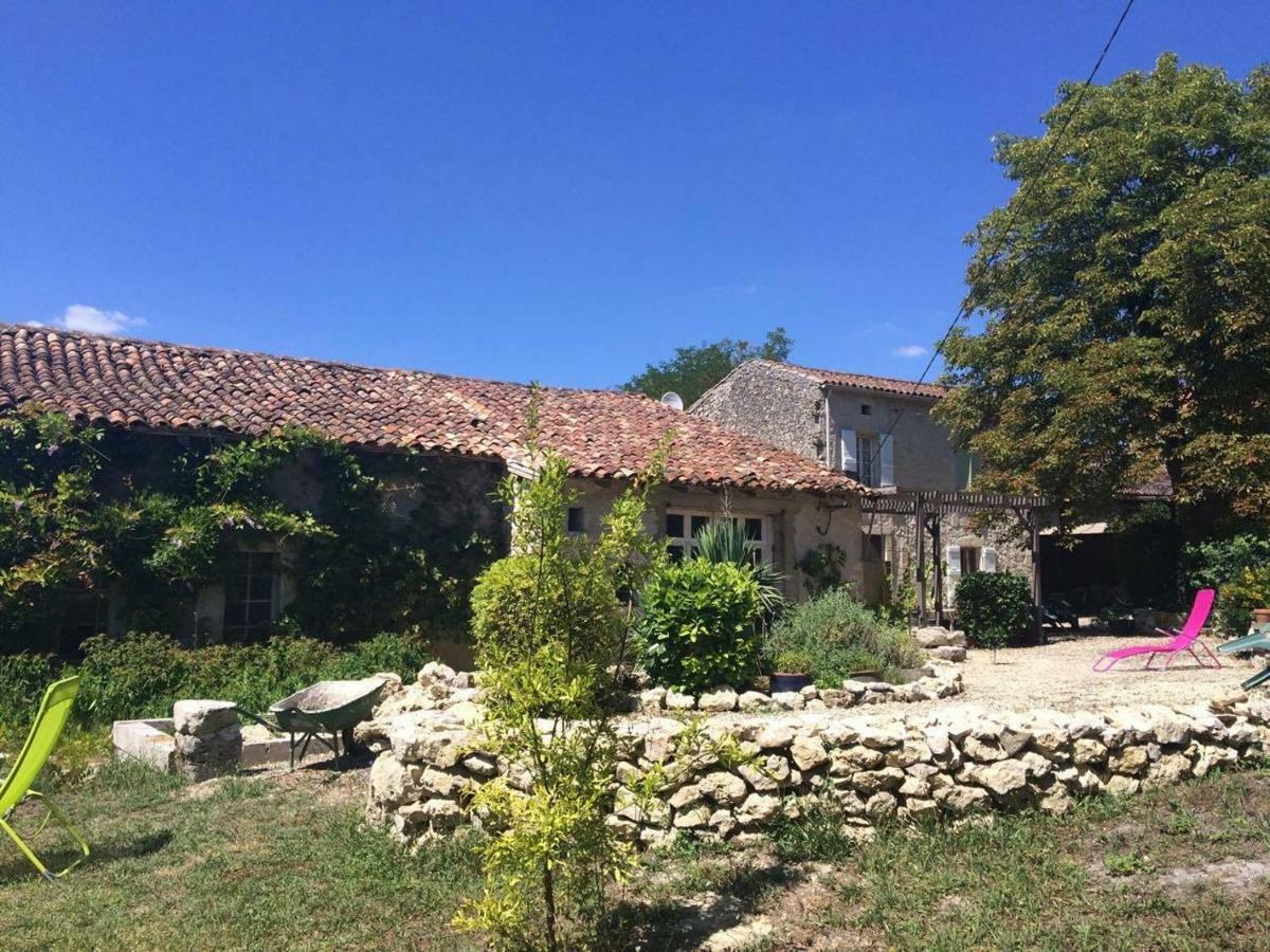 Bed and Breakfast Au Garcin La Romieu Esterno foto