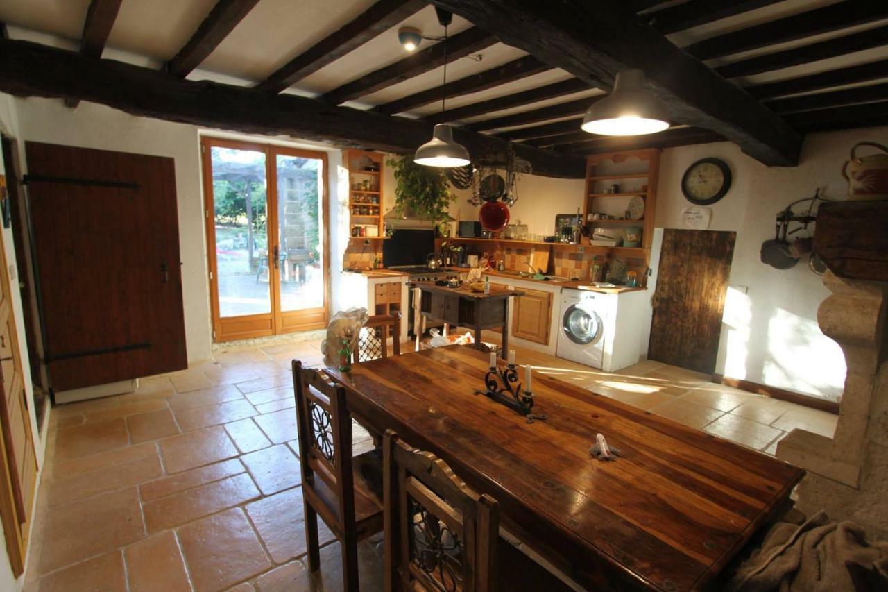 Bed and Breakfast Au Garcin La Romieu Esterno foto