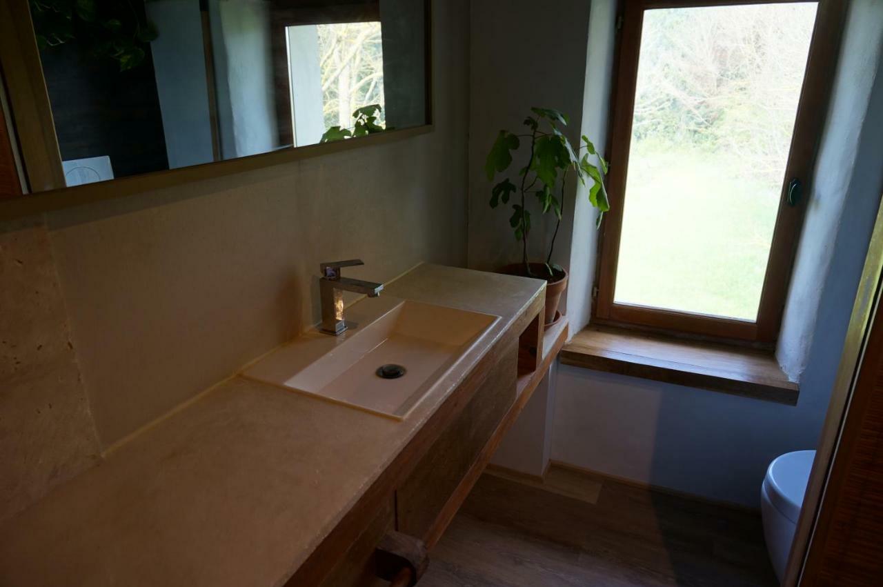 Bed and Breakfast Au Garcin La Romieu Esterno foto